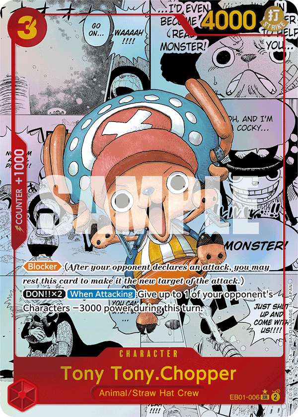 Tony Tony.Chopper(Manga) · EB01-006 · Manga Rare