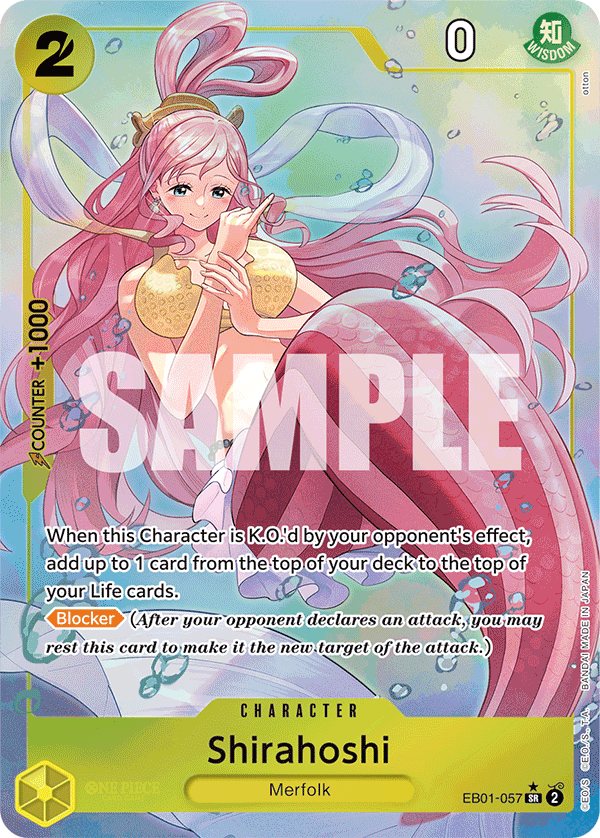 Shirahoshi · EB01-057 · Alt Art