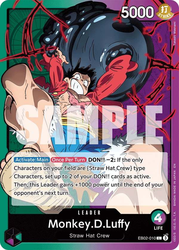 Monkey.D.Luffy · EB02-010