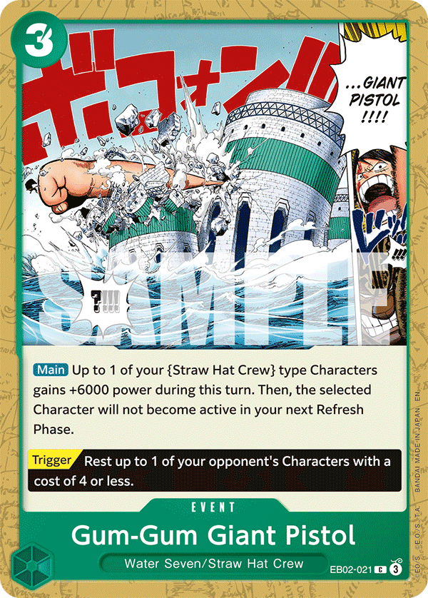 Gum-Gum Giant Pistol · EB02-021