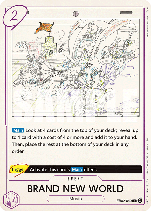 BRAND NEW WORLD · EB02-040