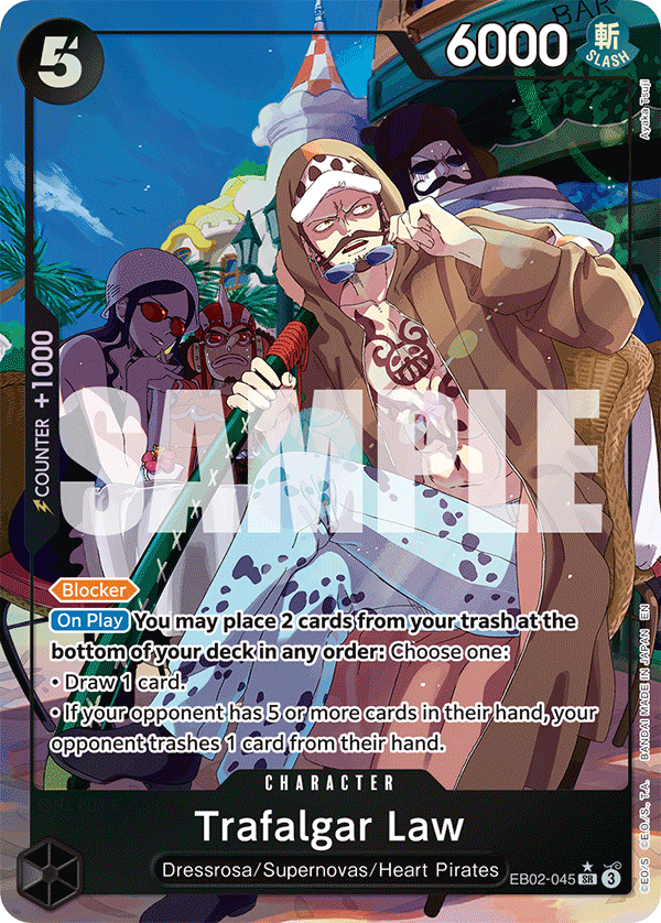 Trafalgar Law · EB02-045 · Alt Art