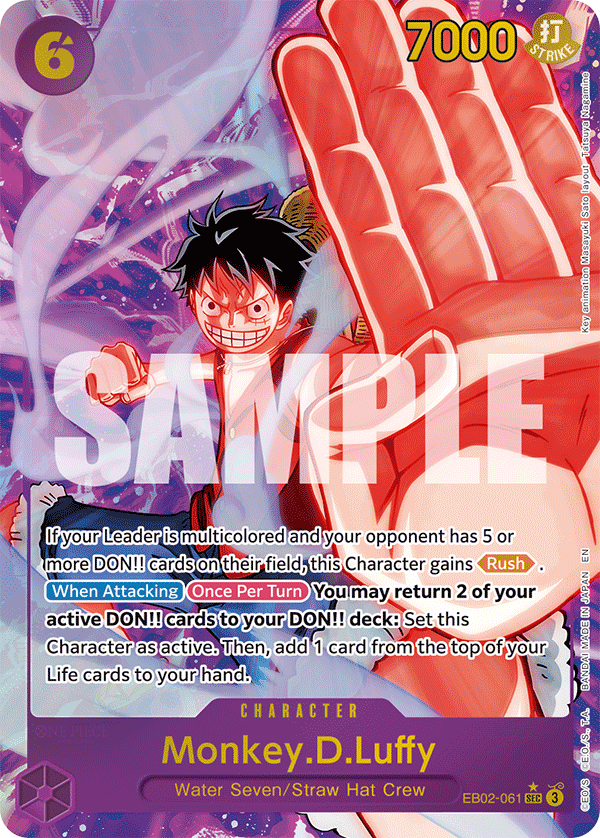 Monkey.D.Luffy · EB02-061 · Alt Art