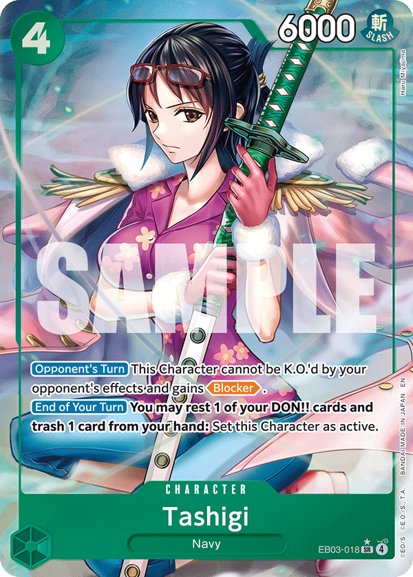 Tashigi · EB03-018 · Alt Art