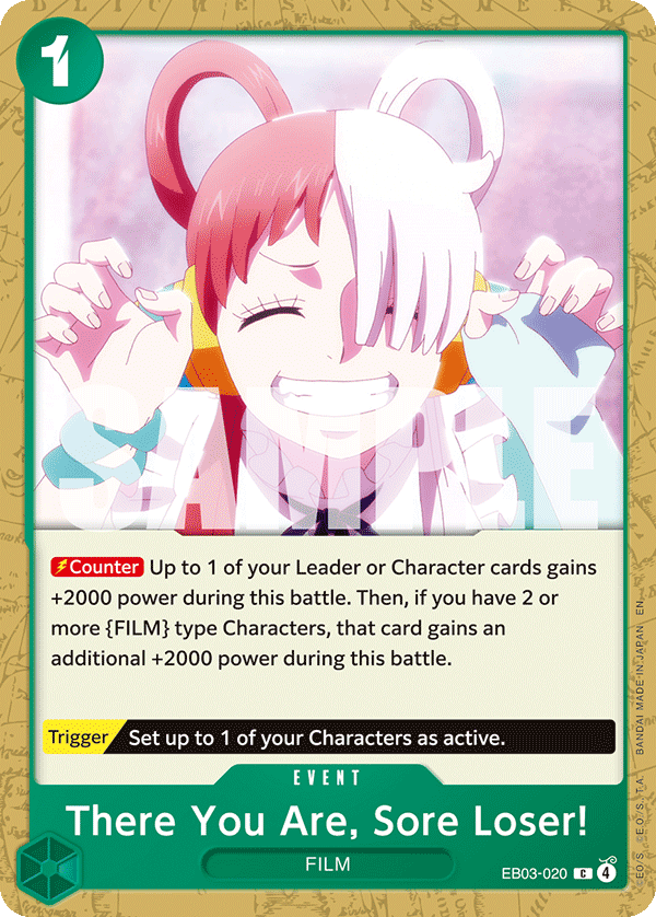 There You Are, Sore Loser! · EB03-020