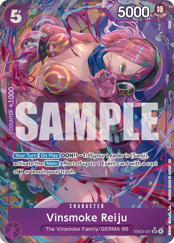 Vinsmoke Reiju · EB03-031 · Alt Art