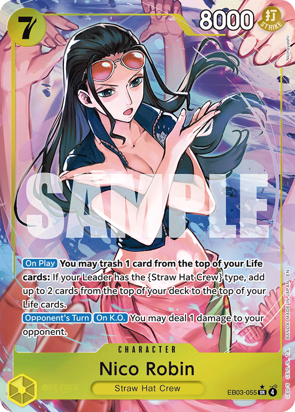 Nico Robin · EB03-055 · Alt Art