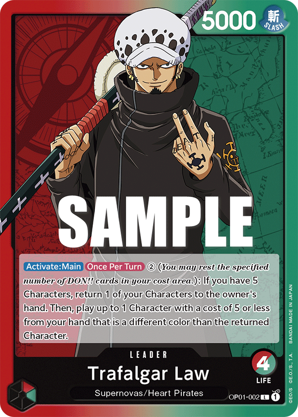 Trafalgar Law · OP01-002