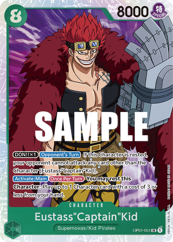 Eustass"Captain"Kid · OP01-051