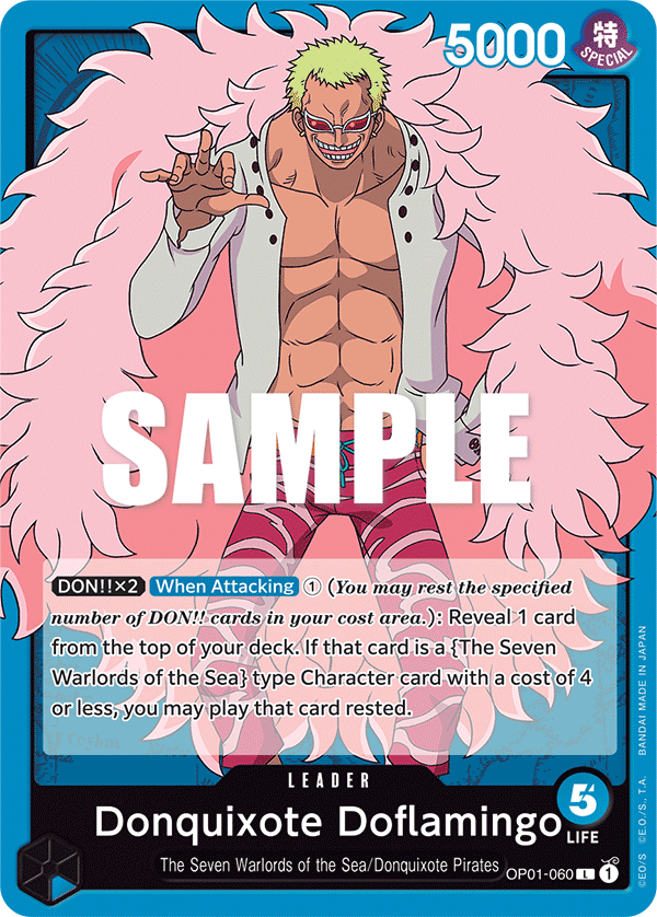 Donquixote Doflamingo · OP01-060