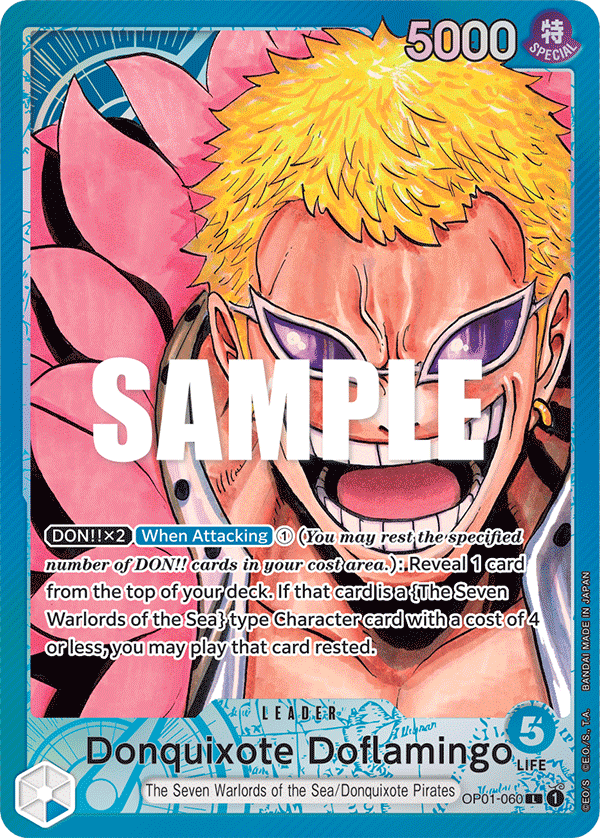 Donquixote Doflamingo · OP01-060 · Parallel