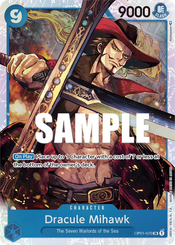 Dracule Mihawk · OP01-070
