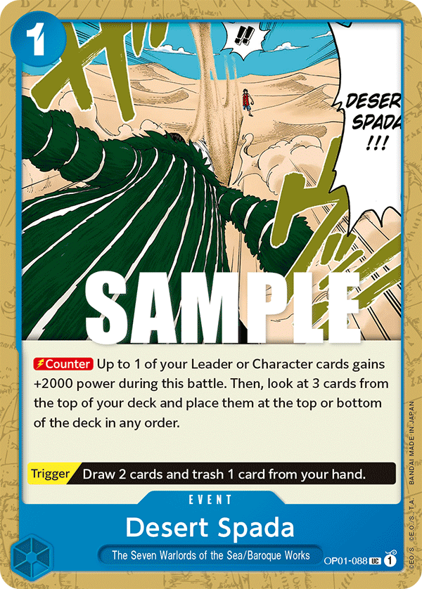 Desert Spada · OP01-088