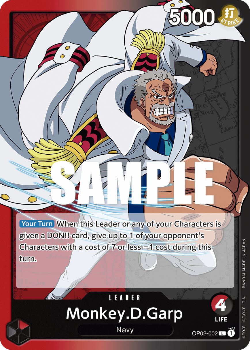 Monkey.D.Garp · OP02-002