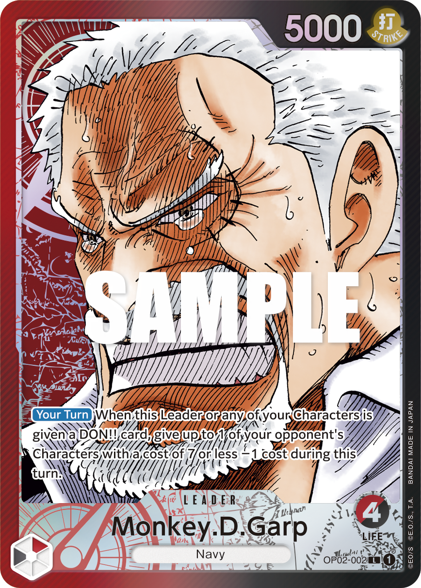 Monkey.D.Garp · OP02-002 · Alt Art