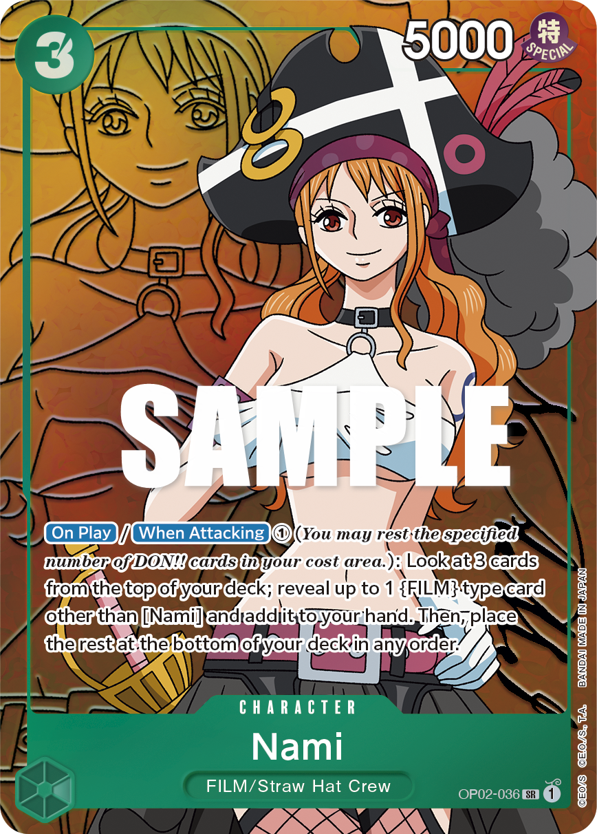 Nami · OP02-036 · Alt Art