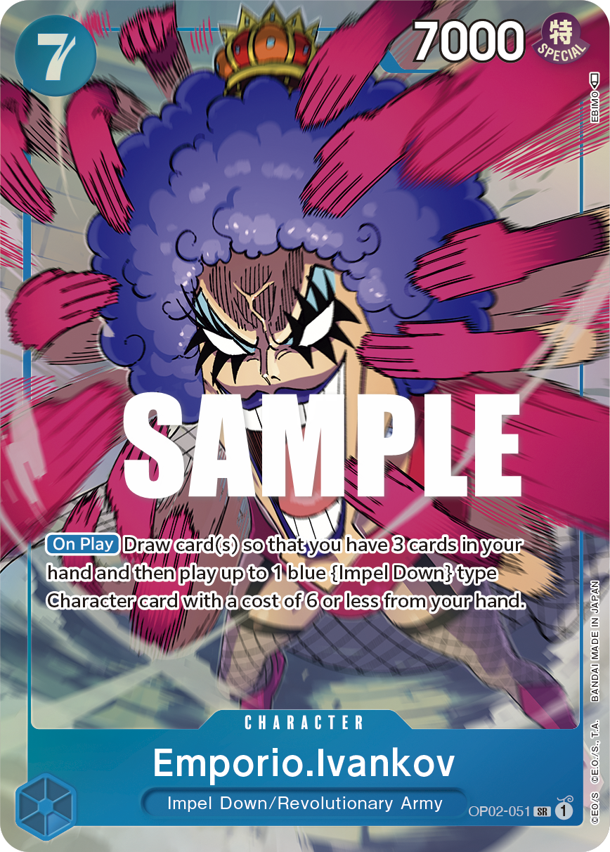 Emporio.Ivankov · OP02-051 · Alt Art