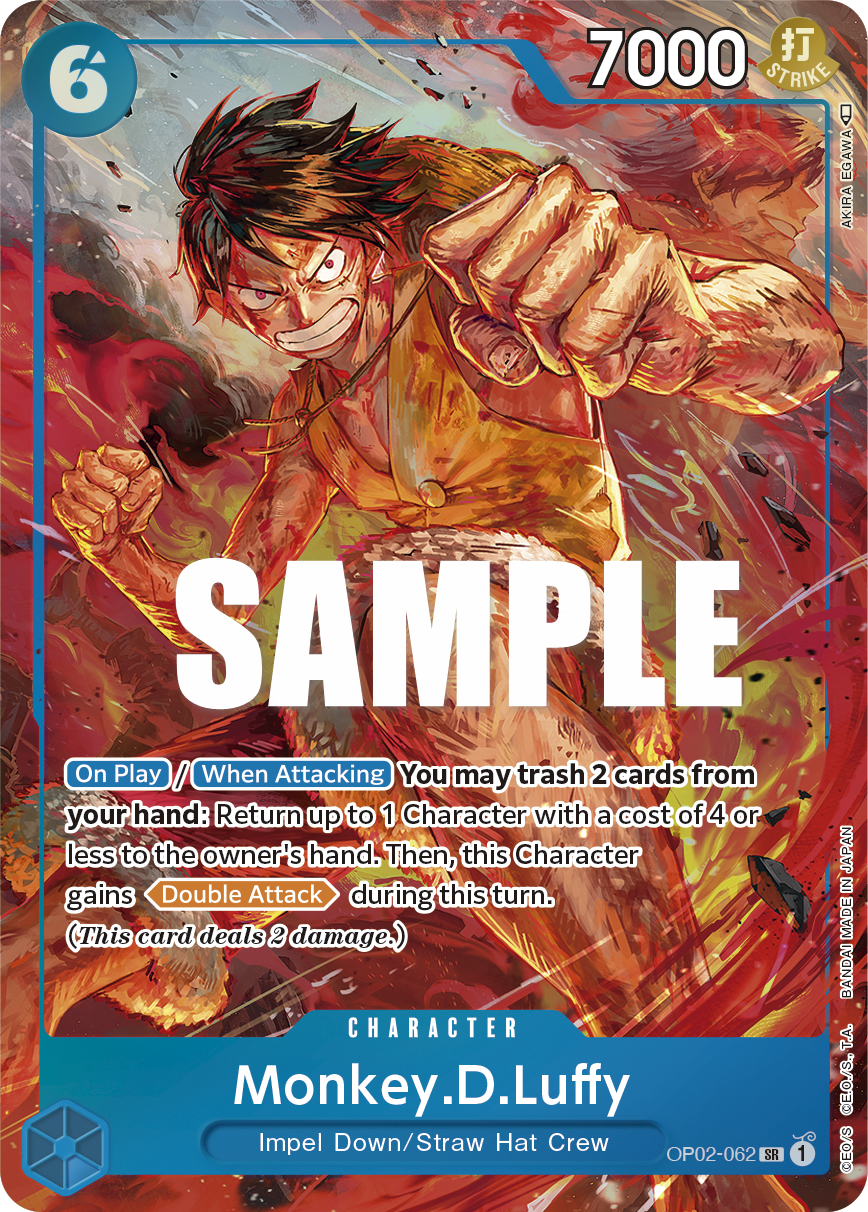 Monkey.D.Luffy · OP02-062 · Alt Art