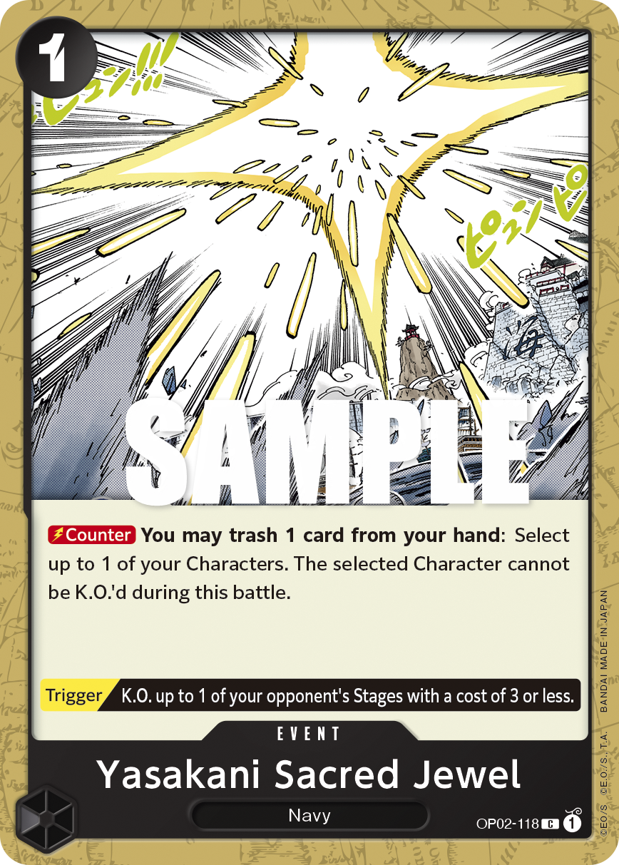 Yasakani Sacred Jewel · OP02-118
