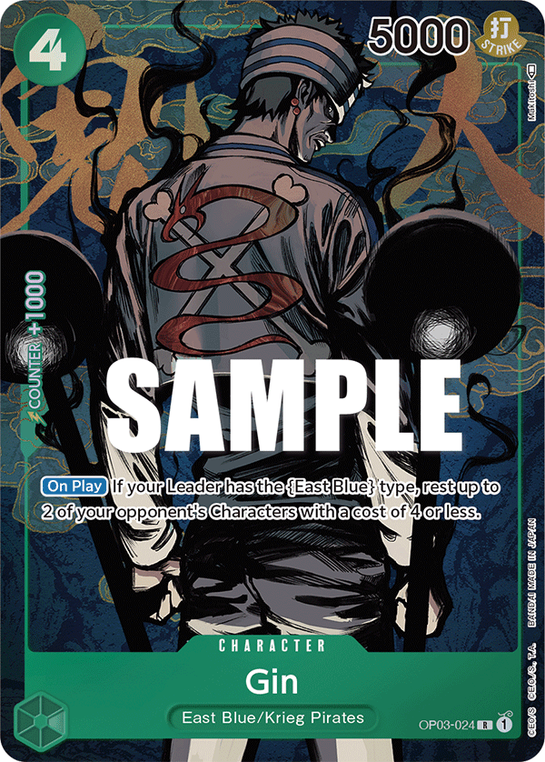 Gin · OP03-024 · Alt Art