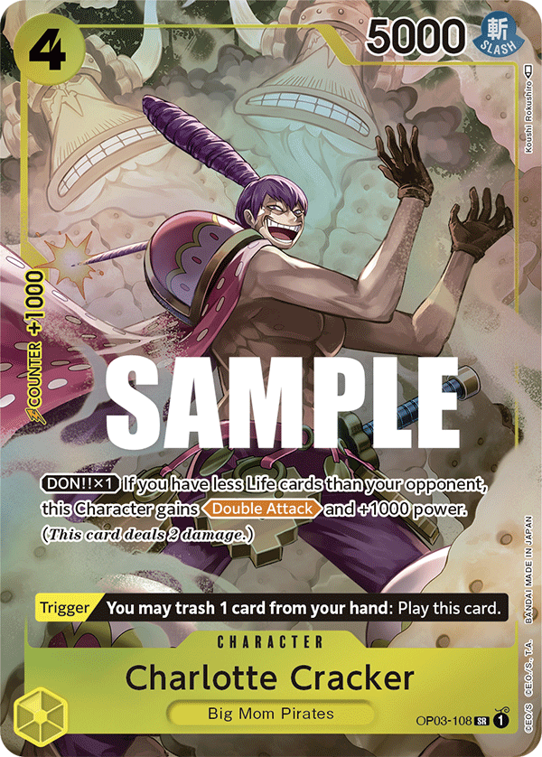 Charlotte Cracker · OP03-108 · Alt Art