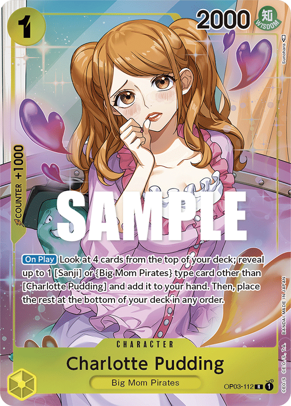 Charlotte Pudding · OP03-112 · Alt Art