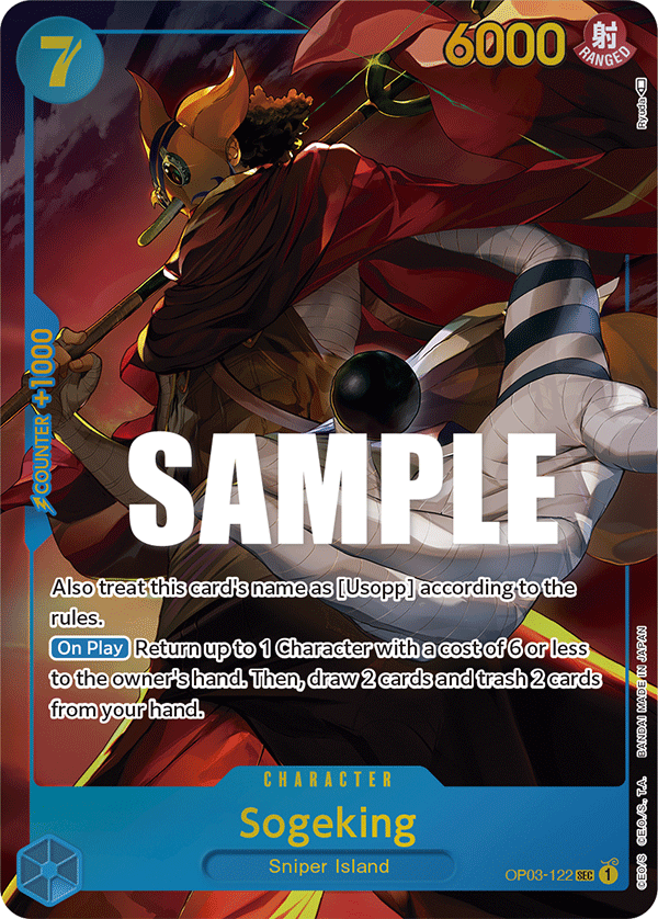 Sogeking · OP03-122 · Alt Art