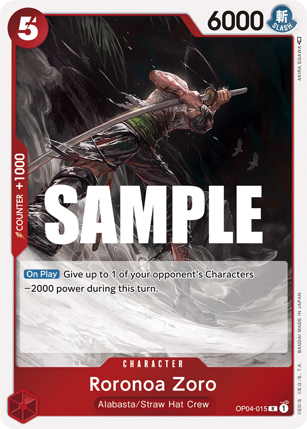 Roronoa Zoro · OP04-015
