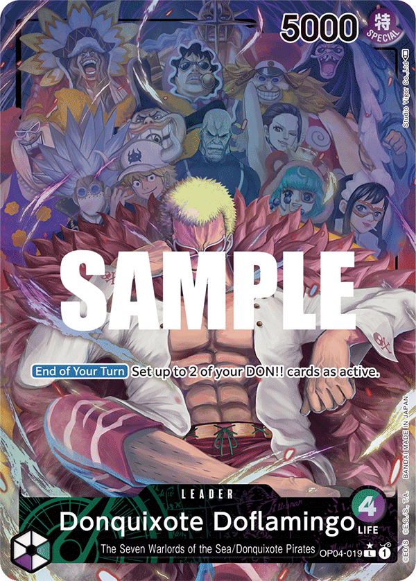 Donquixote Doflamingo · OP04-019 · Alt Art
