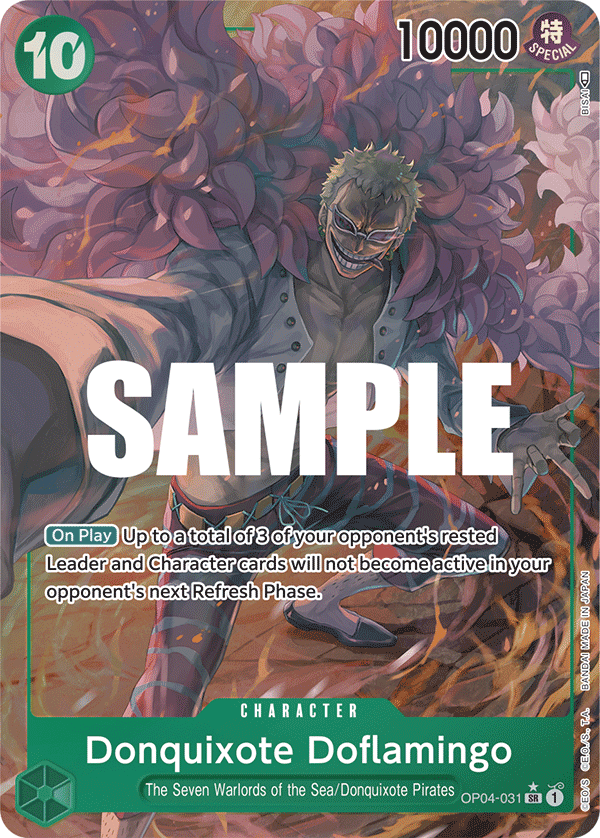 Donquixote Doflamingo · OP04-031 · Alt Art