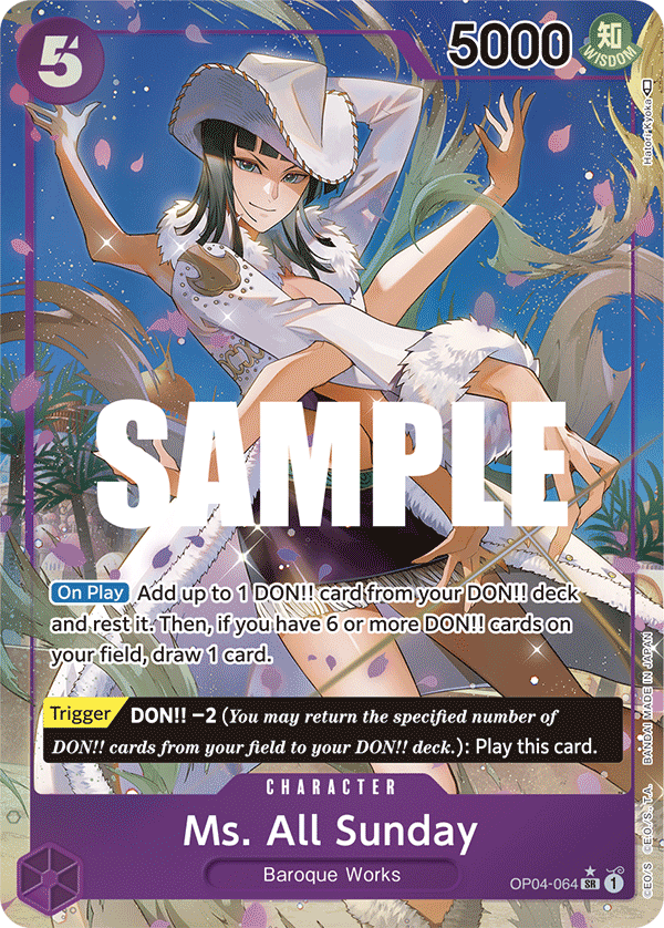 Ms. All Sunday · OP04-064 · Alt Art