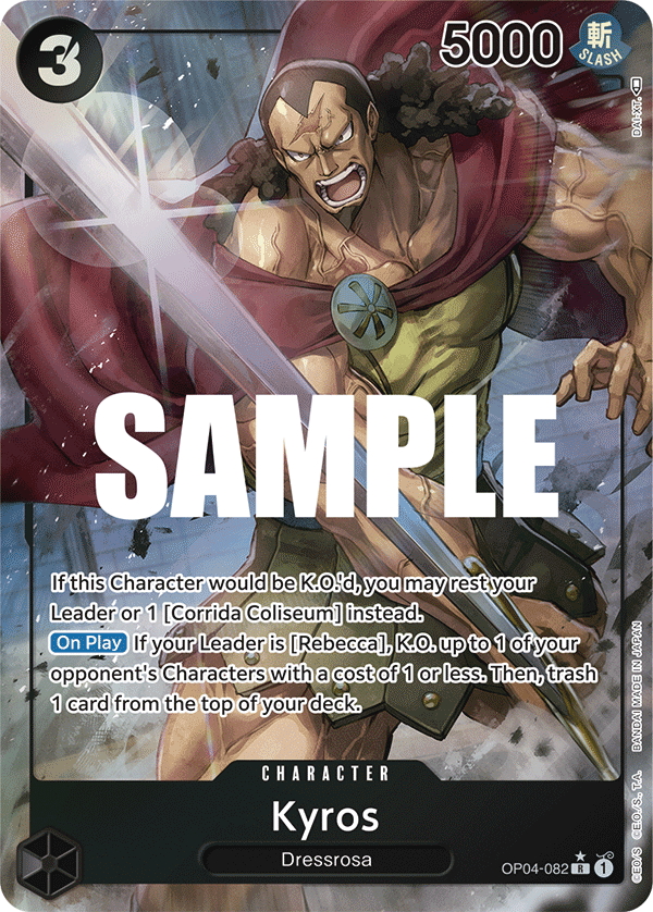 Kyros · OP04-082 · Alt Art
