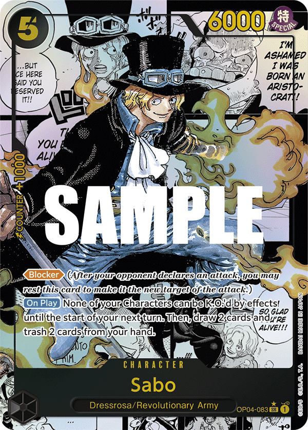 Sabo(Manga) · OP04-083 · Manga Rare