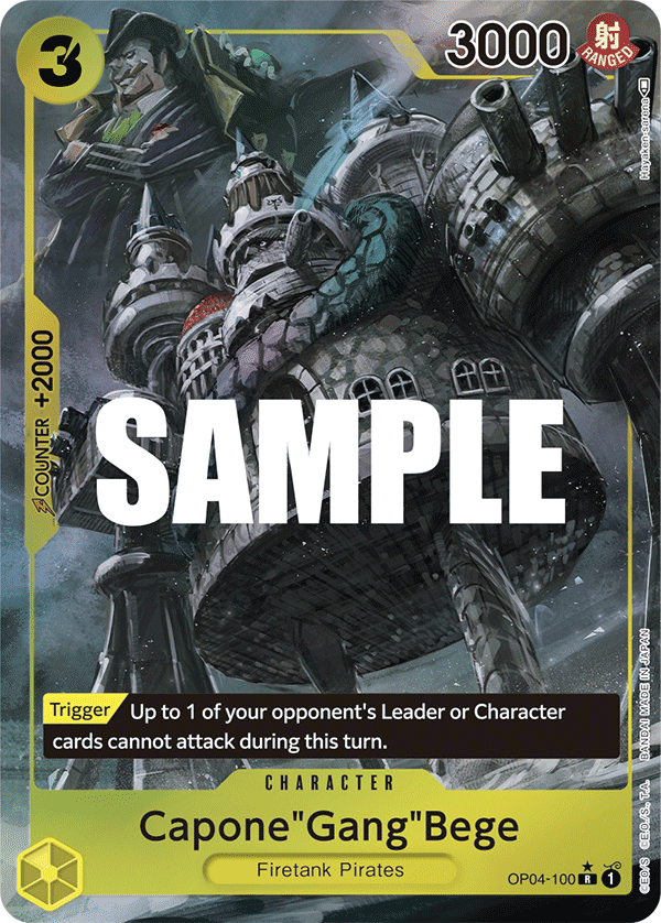 Capone"Gang"Bege · OP04-100 · Alt Art