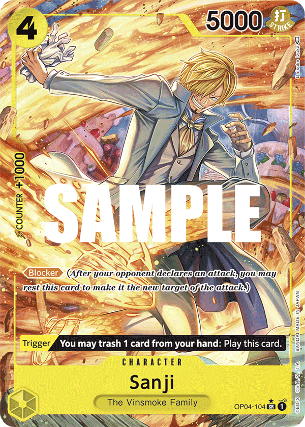 Sanji · OP04-104 · Alt Art