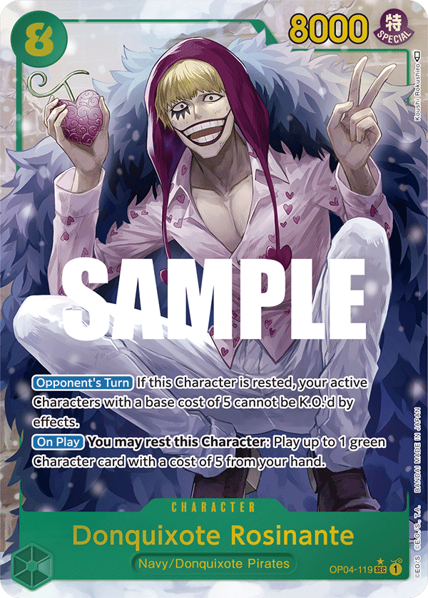 Donquixote Rosinante · OP04-119 · Alt Art