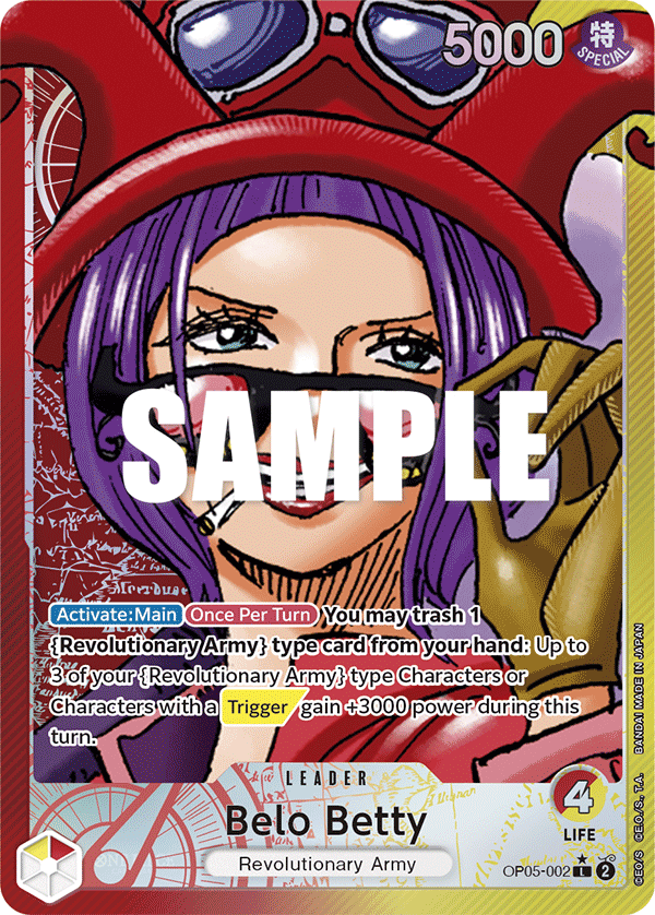 Belo Betty · OP05-002 · Alt Art