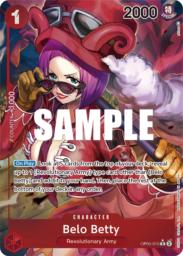 Belo Betty · OP05-015 · Alt Art