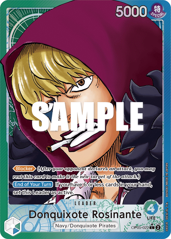 Donquixote Rosinante · OP05-022 · Alt Art