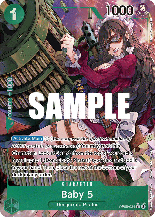 Baby 5 · OP05-034 · Alt Art