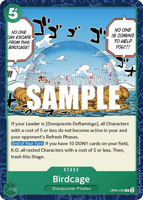 Birdcage · OP05-040