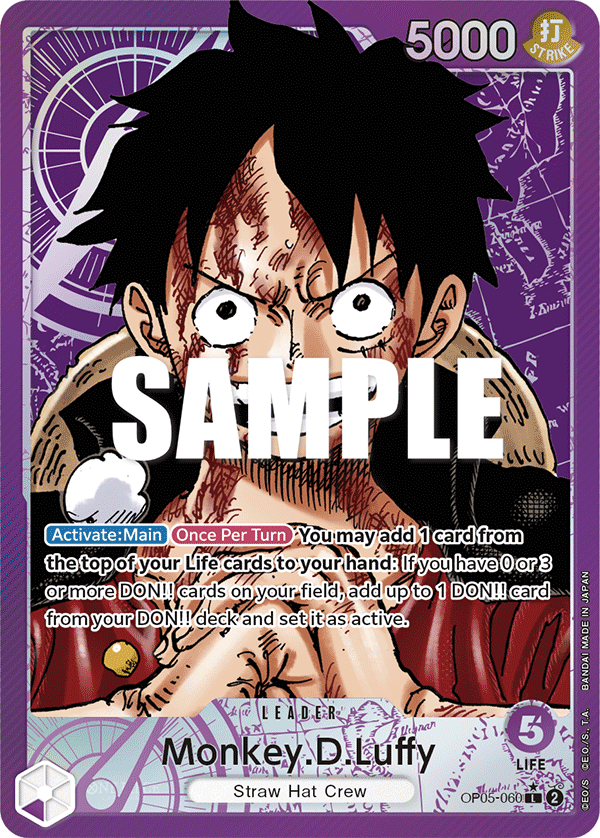 Monkey.D.Luffy · OP05-060 · Alt Art