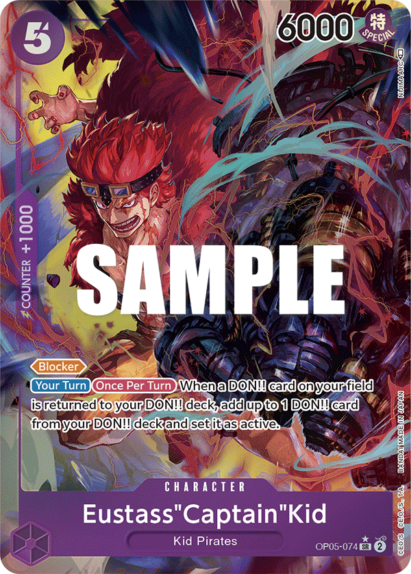 Eustass"Captain"Kid · OP05-074 · Alt Art