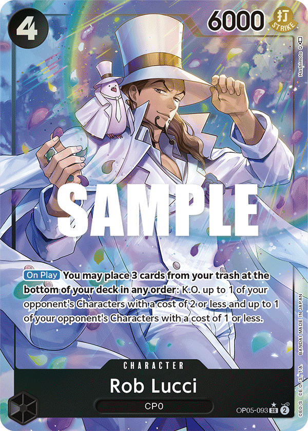Rob Lucci · OP05-093 · Alt Art