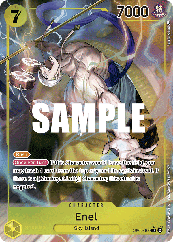 Enel · OP05-100 · Alt Art