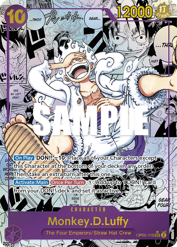 Monkey.D.Luffy(Manga) · OP05-119 · Manga Rare