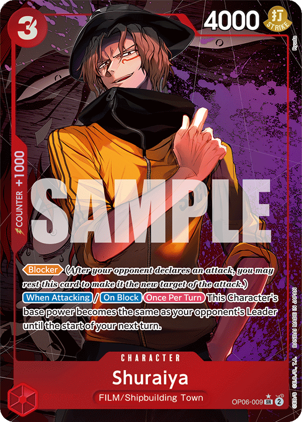 Shuraiya · OP06-009 · Alt Art