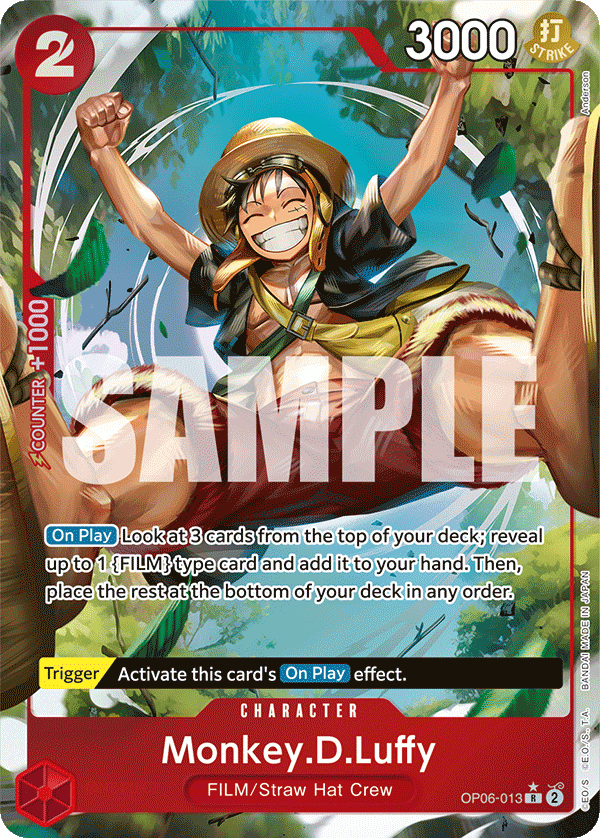 Monkey.D.Luffy · OP06-013 · Alt Art