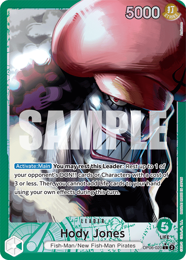 Hody Jones · OP06-020 · Alt Art