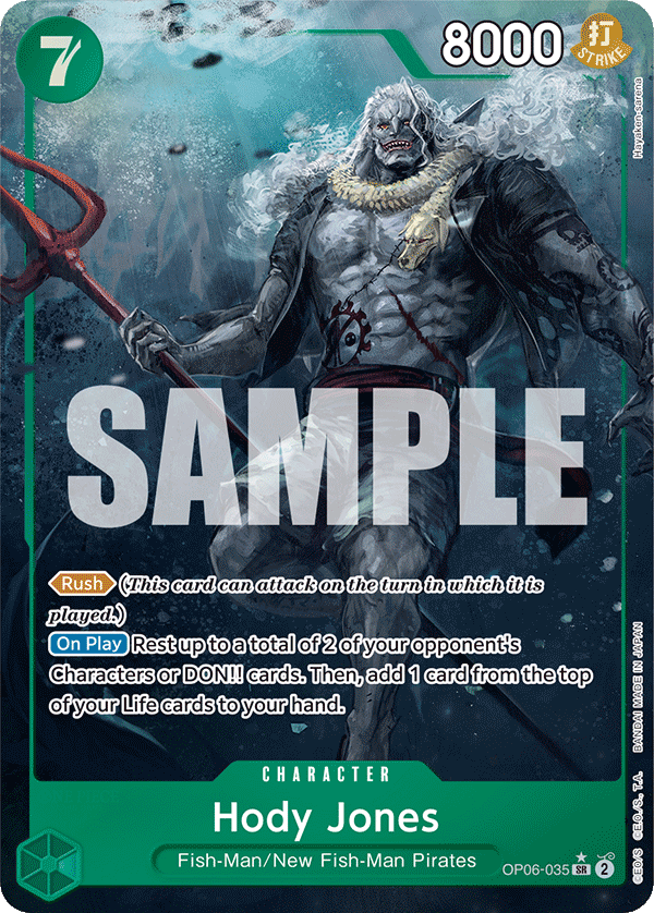 Hody Jones · OP06-035 · Alt Art